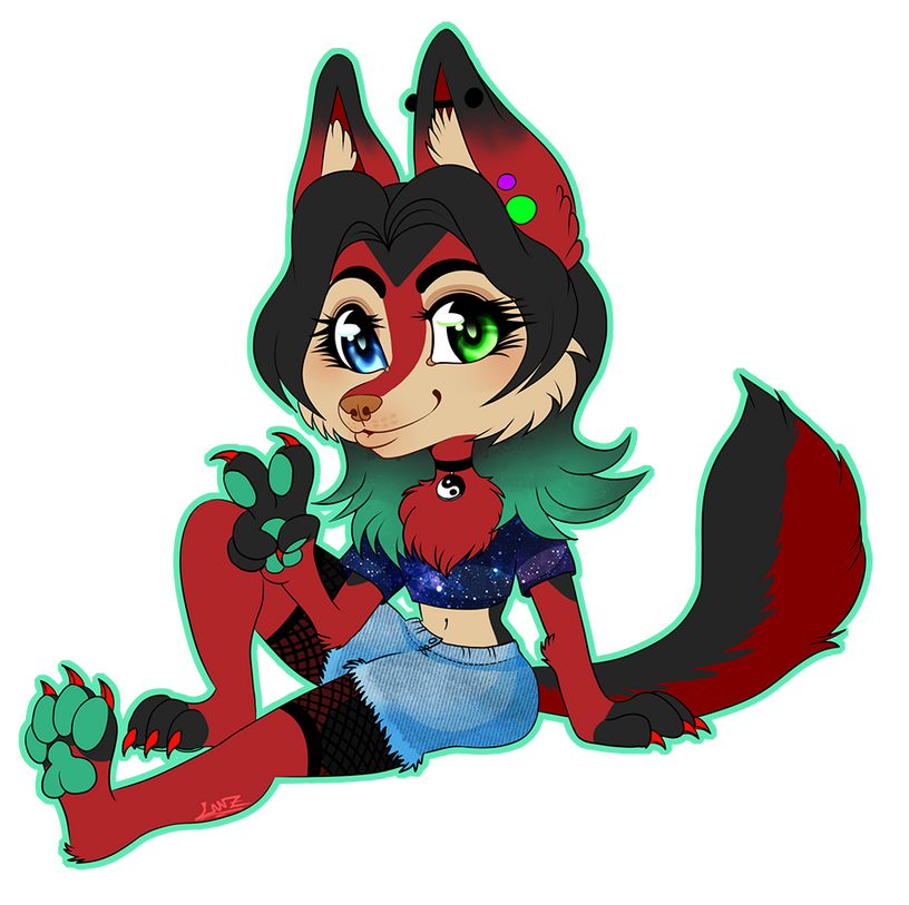 chibi flatcolor $8 USD